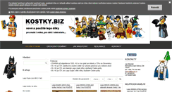 Desktop Screenshot of kostky.biz